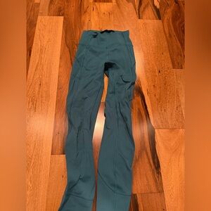 Lululemon Athletica Deep Teal Leggings